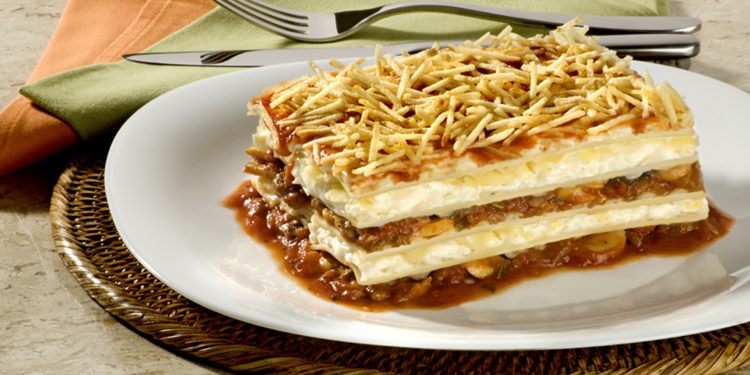 Lasanha de Strogonoff de Filé Mignon