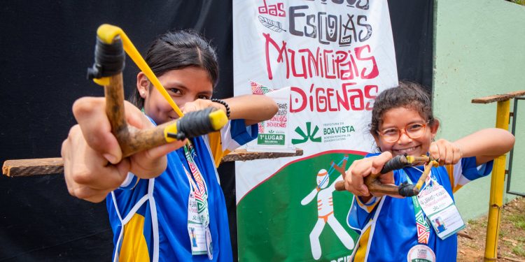 Premiação marca encerramento da 4ª edição dos Jogos das Escolas Municipais Indígenas