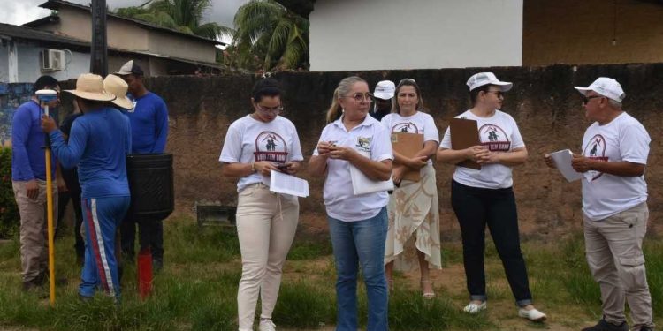 REGULARIZAÇÃO FUNDIÁRIA  Governo de Roraima realiza topografia dos conjuntos Alvorada I, Alvorada II e Paraná