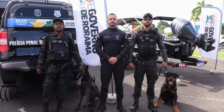SISTEMA PRISIONAL  Governo de Roraima reforça estrutura da Polícia Penal com nova entrega de viaturas e equipamentos