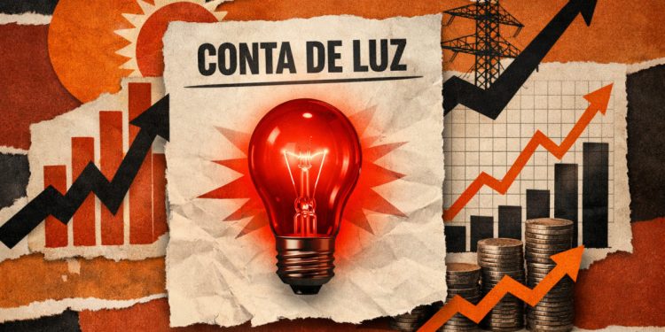 Conta de luz deve subir 8% em 2026, prevê Aneel