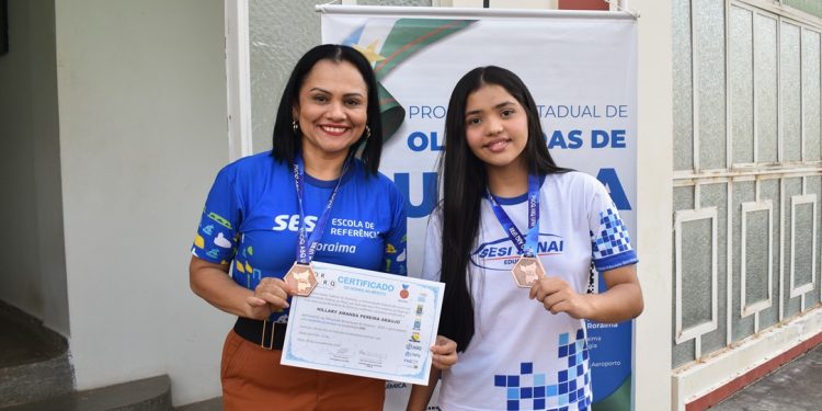 Aluna da Escola de Referência do SESI conquista medalha de bronze na Olimpíada Roraimense de Química