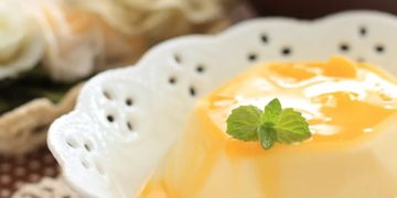 Pudim de Casca de Manga