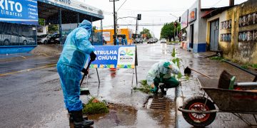 Prefeitura reforça ações da Patrulha da Chuva em diferentes pontos da capital
