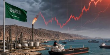 Exportações de petróleo da Arábia Saudita seguem limitadas pela crise no Estreito de Ormuz