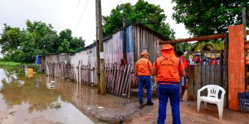 Defesa Civil Municipal reforça ações preventivas em áreas de risco durante chuvas