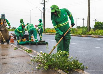 Residencial Vila Jardim recebe força-tarefa de limpeza durante período chuvoso