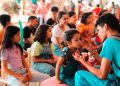 Pátio Roraima Shopping promove tarde infantil com balões e livros de colorir