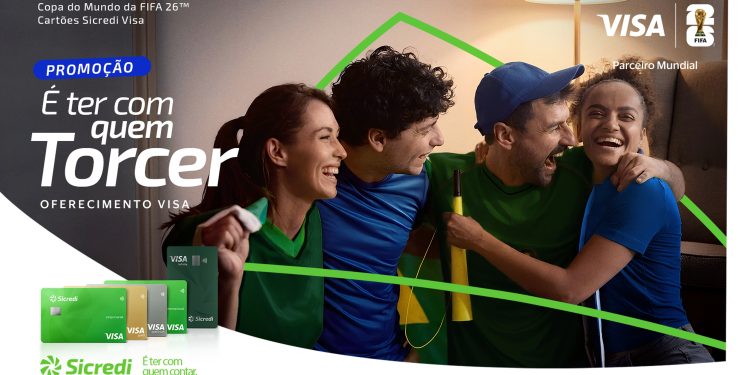 Sicredi e Visa realizam promoção para a Copa do Mundo da FIFA™