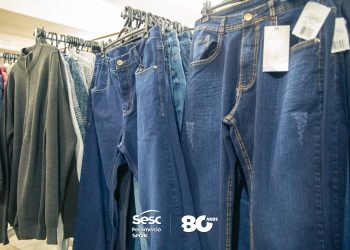 Sesc lança campanha de arrecadação de jeans para transformar peças usadas em oportunidades de renda