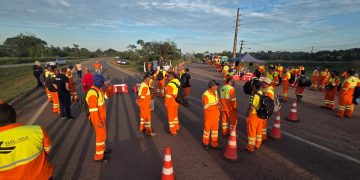 Trabalhadores da Nova 364 iniciam paralisação em Rondônia após impasse nas negociações coletivas