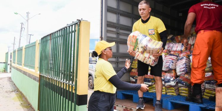 APOIO IMEDIATO Operação mantém assistência a mais de 11 mil pessoas atingidas pelas chuvas em Roraima